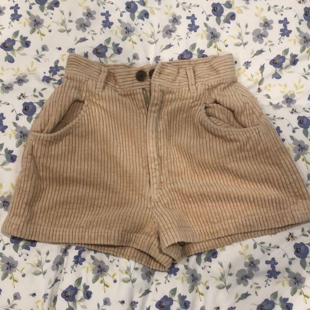 Guess Y2K vintage corduroy jeans shorts
